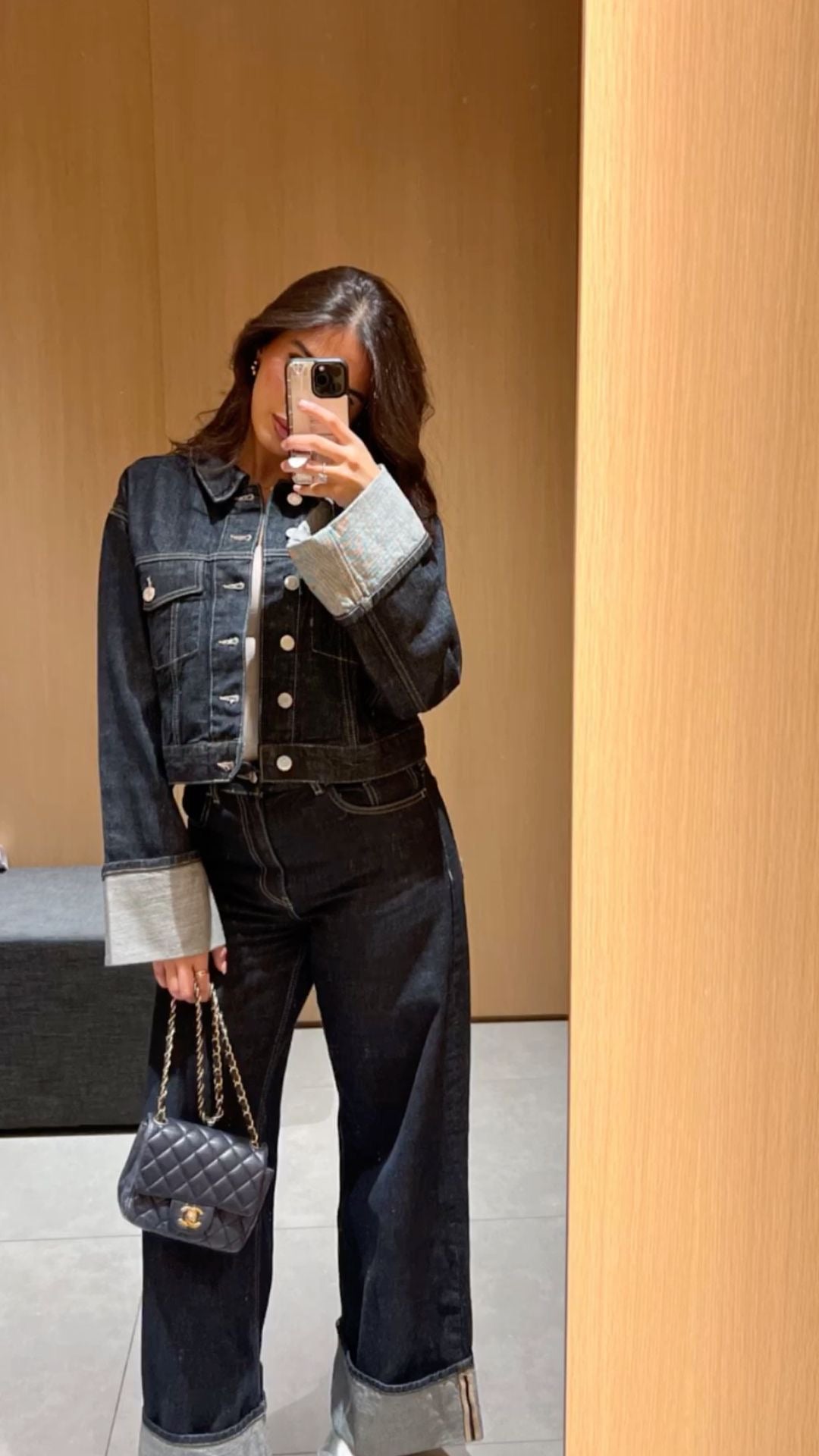 Conjunto de Denim Mujer – Estilo Clásico y Moderno – Luna