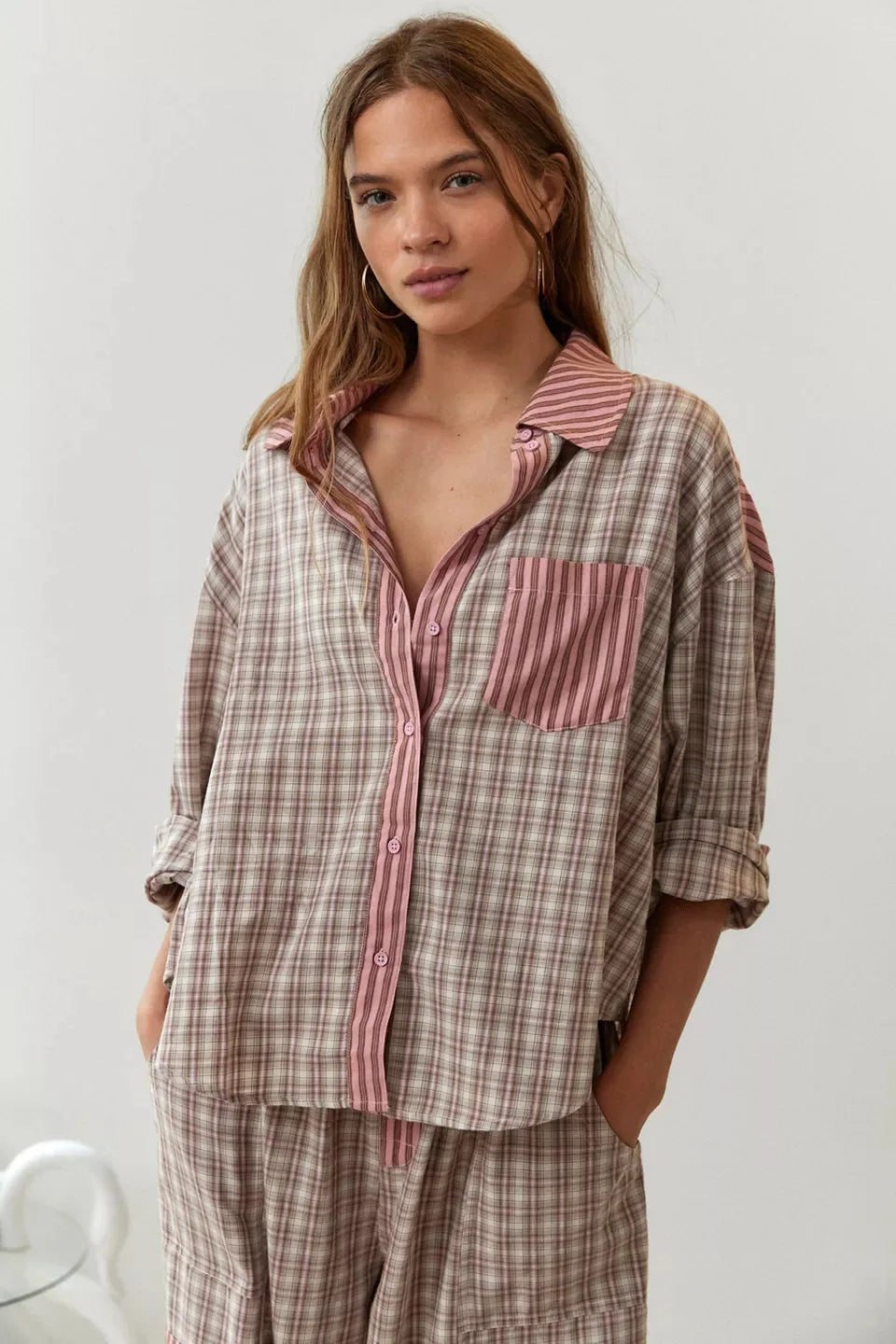 Pijama Madeline para mujer con ajuste suelto y tela suave