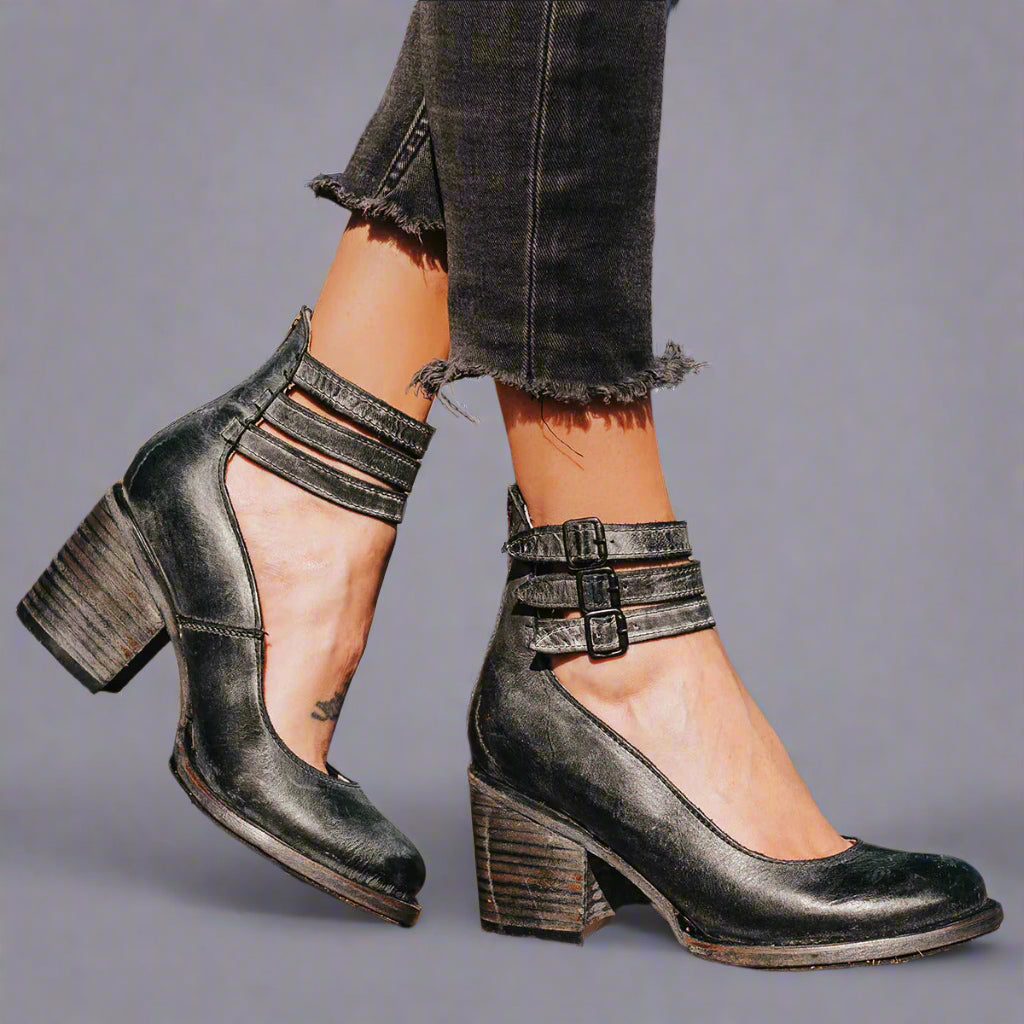 Botas cortas elegantes y cómodas para mujer, diseño versátil y transpirable
