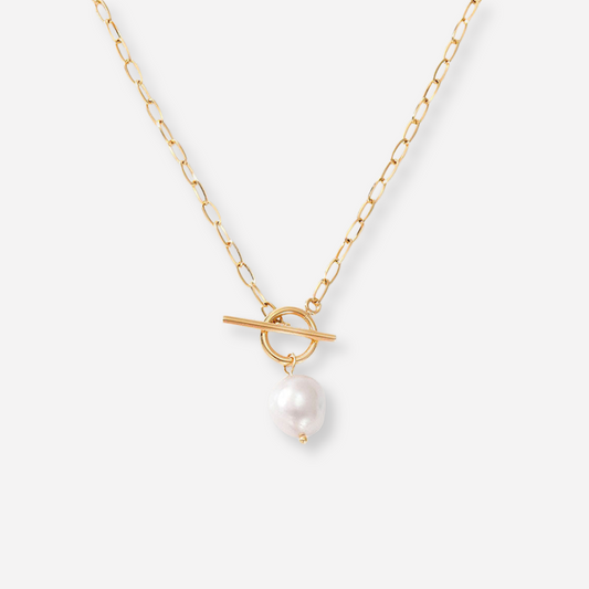 Aphrodite collar de perlas de agua dulce elegante y hipoalergénico para mujer