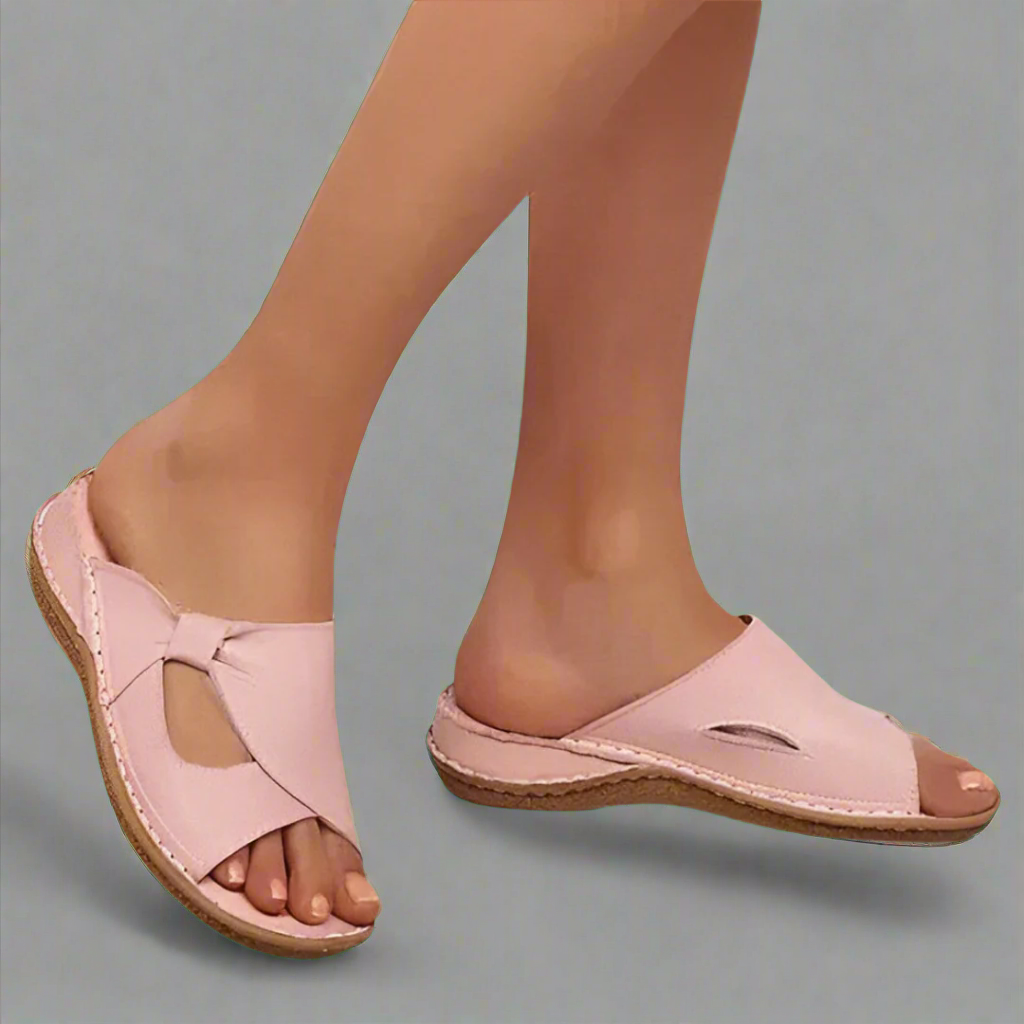 Sandalias ortopédicas Mirlinda para mujer con suela antideslizante y plantilla de soporte
