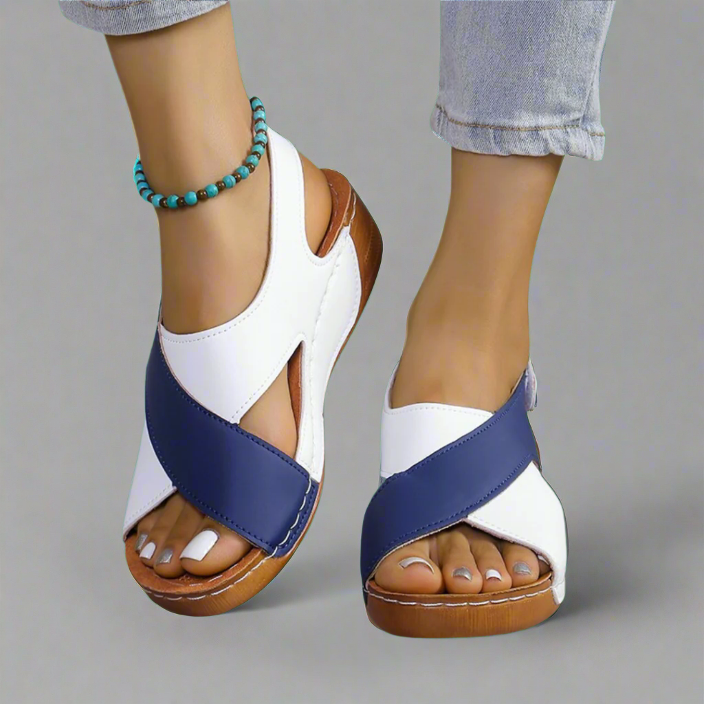 Sandalias ortopédicas ultraplano y cómodas para mujer, diseño elegante y transpirable