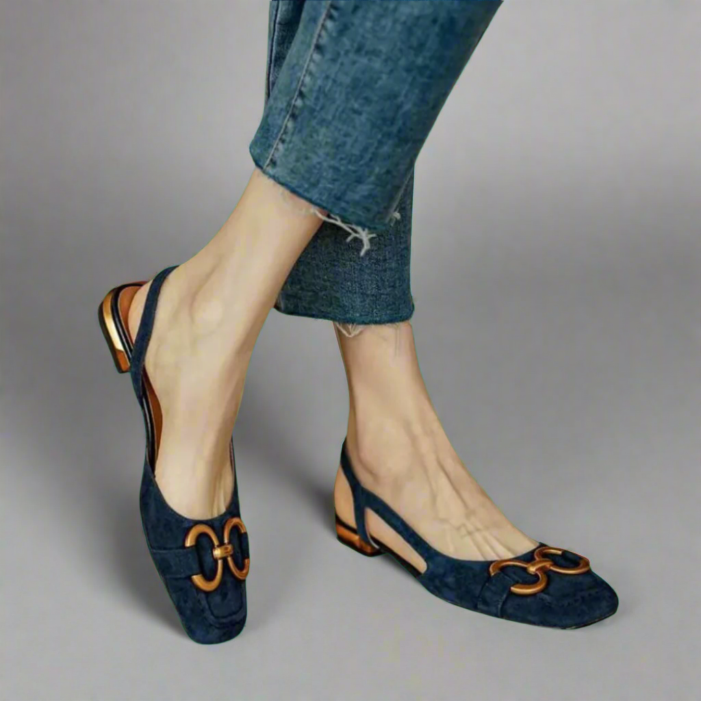 Sandalias ortopédicas elegantes y cómodas para mujer, alivian el dolor de juanetes y espolón calcáneo