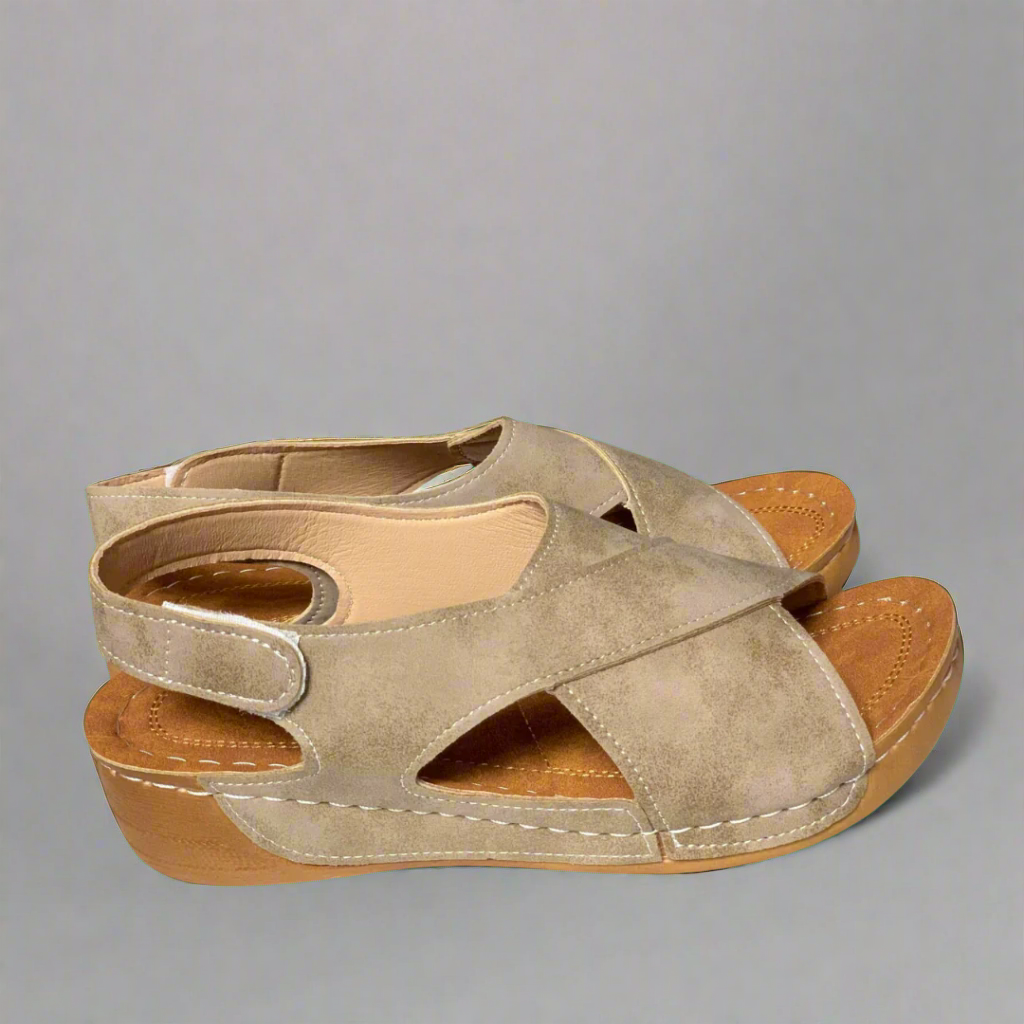 Sandalias ortopédicas ultraplano y cómodas para mujer, diseño elegante y transpirable