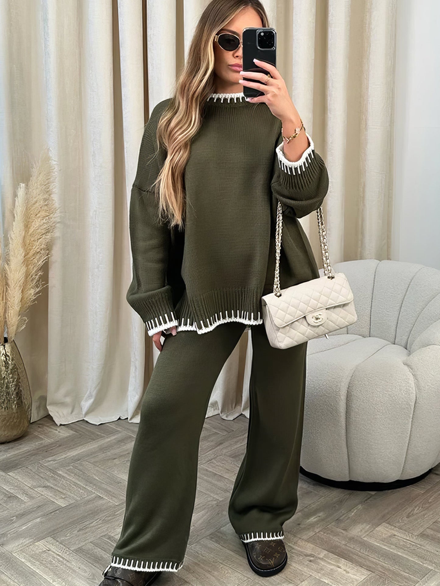 Conjunto de Lana Mujer – Comodidad, Calidez y Estilo – Zoe