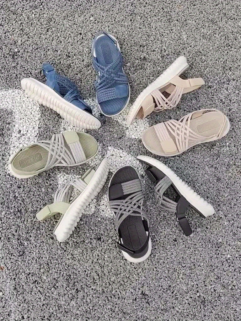 Sandalias Ortopédicas Eva con Correas Ajustables y Soporte Ergonómico