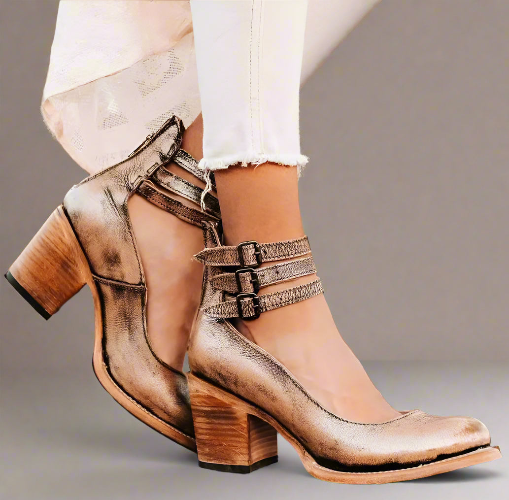 Botas cortas elegantes y cómodas para mujer, diseño versátil y transpirable