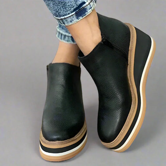 Botines elegantes y ligeros para mujer, diseño versátil y transpirable