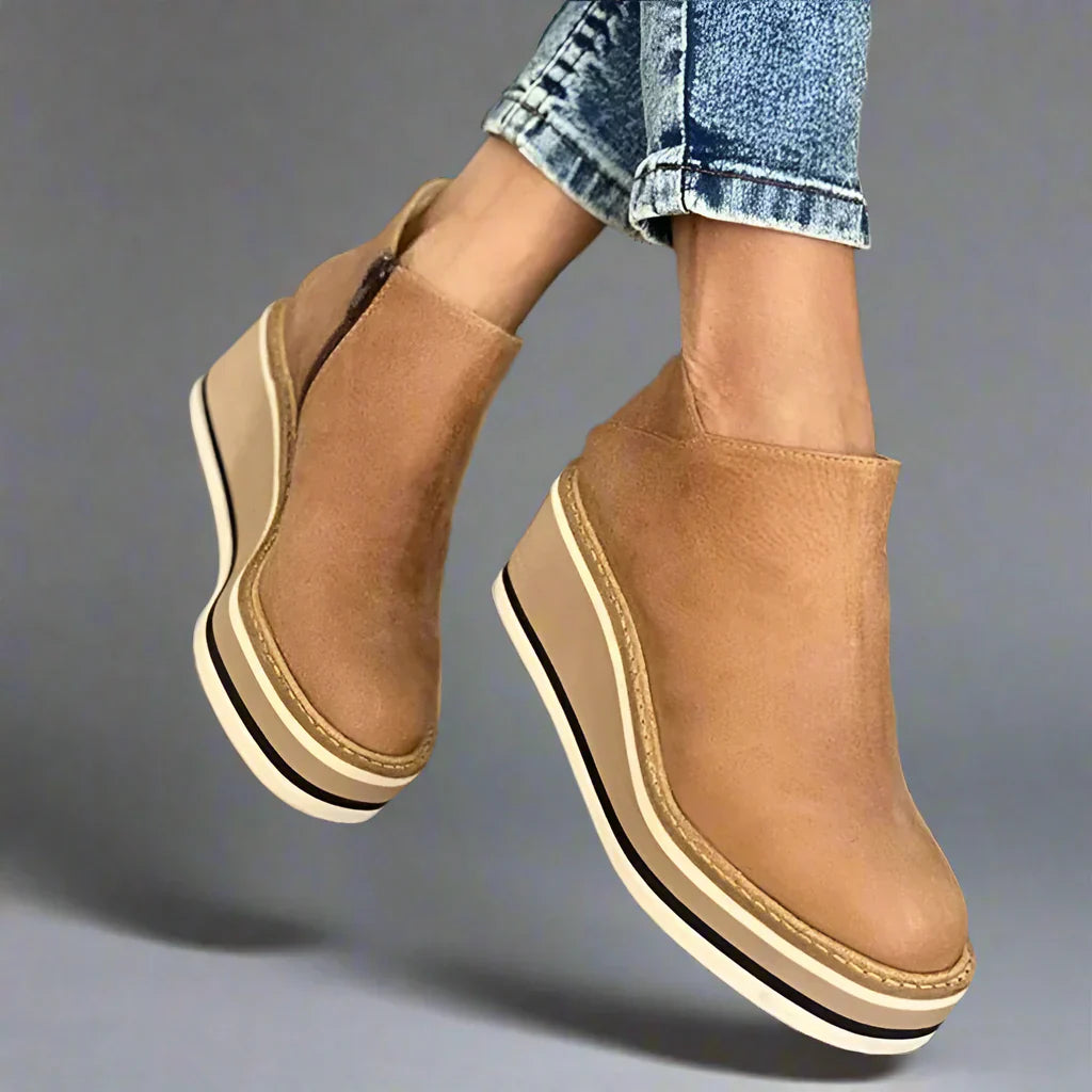 Botines elegantes y ligeros para mujer, diseño versátil y transpirable