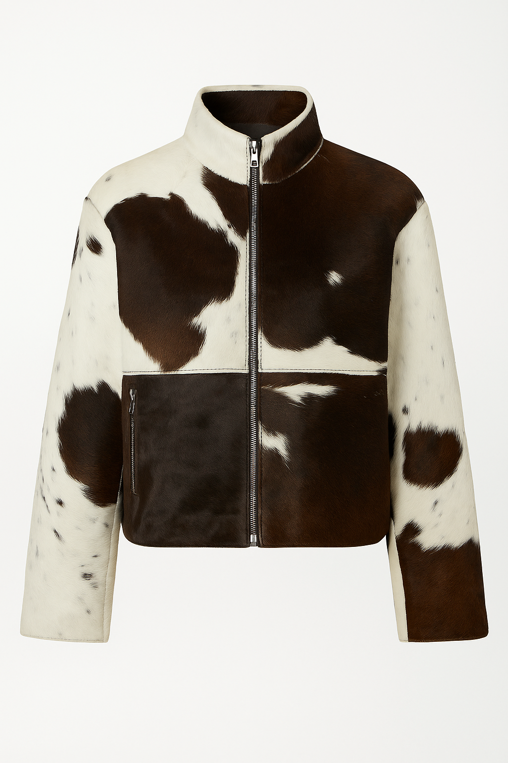 Chaqueta Estampada Mujer con Diseño Original y Mangas 7/8