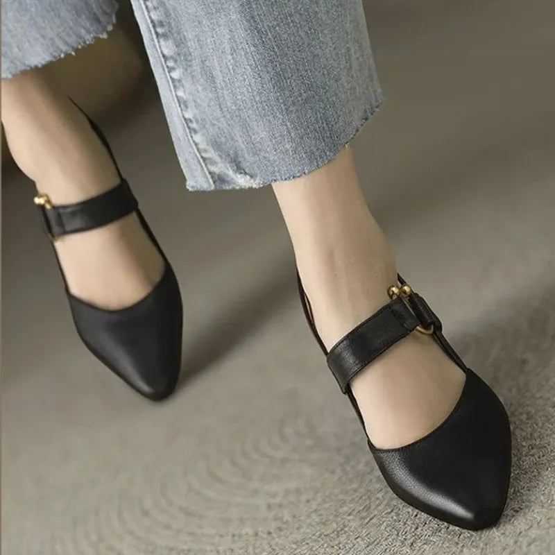 Tacones ortopédicos Tatiana mujer con tacón de bloque y diseño elegante