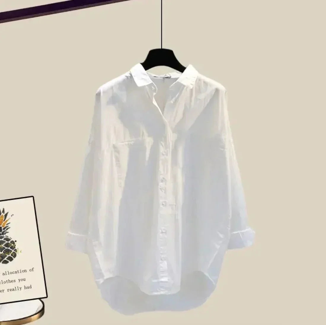 Set Tina tres piezas para mujer con suéter, blusa y pantalones amplios, ideal para oficina y casual