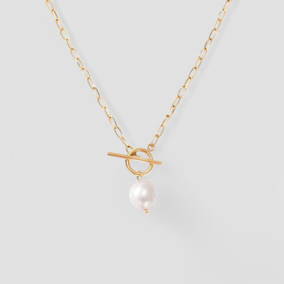 Aphrodite collar de perlas de agua dulce elegante y hipoalergénico para mujer