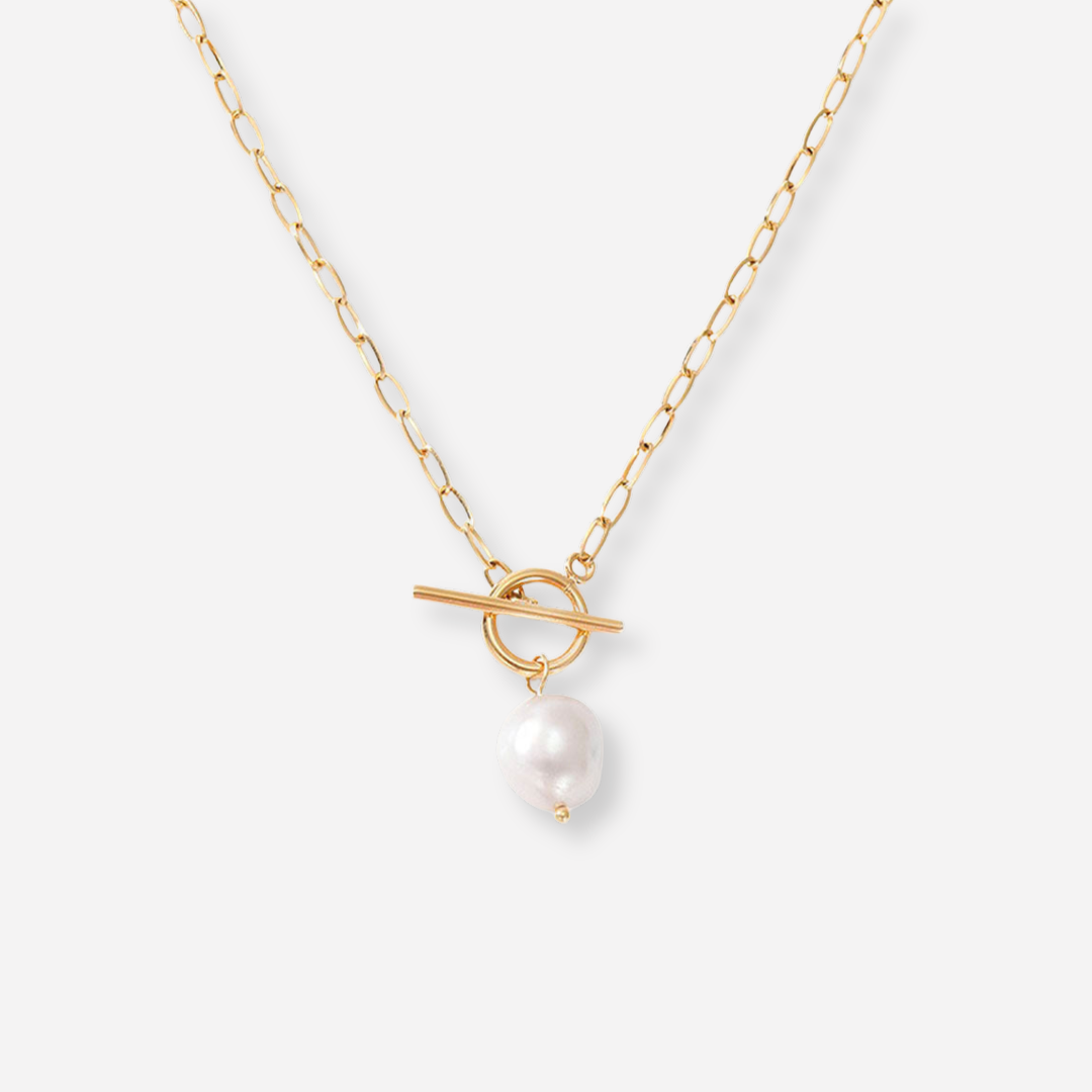 Aphrodite collar de perlas de agua dulce elegante y hipoalergénico para mujer
