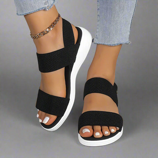 Sandalias ortopédicas cómodas para mujer, alivio de dolor en los pies y estilo elegante