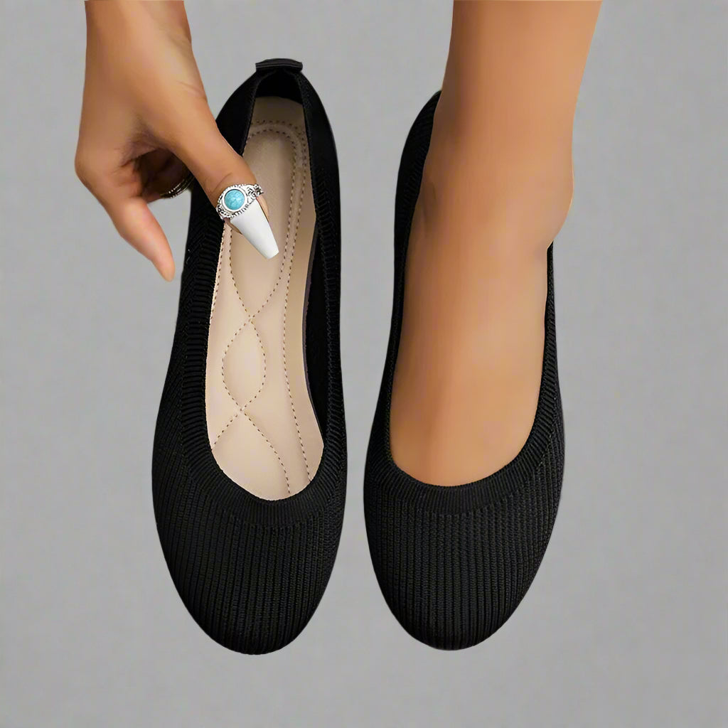 Zapatos elegantes y cómodos para mujer, diseño versátil y transpirable