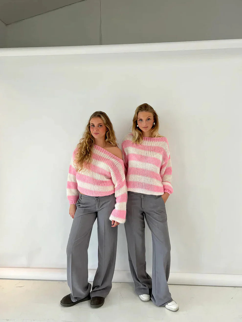 Suéter de Lana a Rayas – Confort y Estilo para Mujer – Calidez Clásica para el Invierno