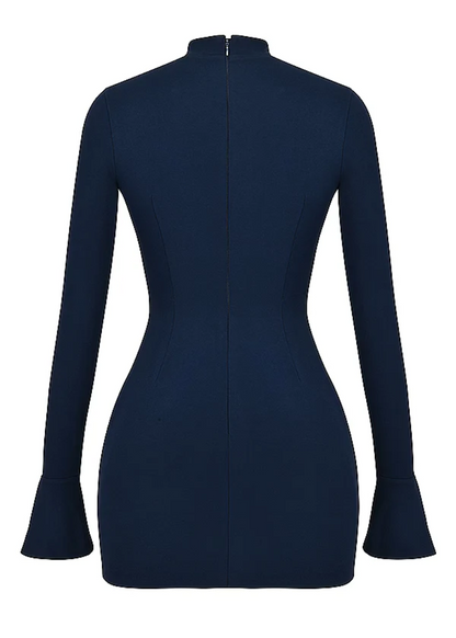 Vestido Bodycon Mujer – Diseño Ajustado y Elegante – Layla Knitted Mini Dress