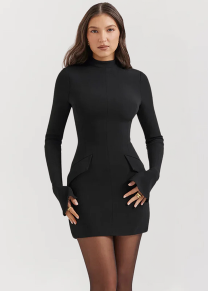 Vestido Bodycon Mujer – Diseño Ajustado y Elegante – Layla Knitted Mini Dress