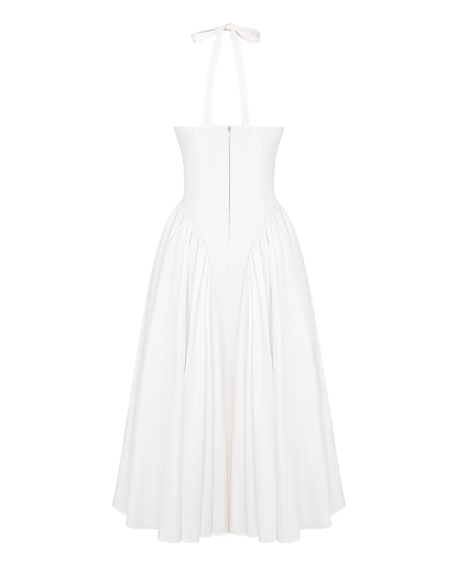 Vestido Midi Rojo Mujer – Estilo Icónico y Elegante – Glamour Monroe