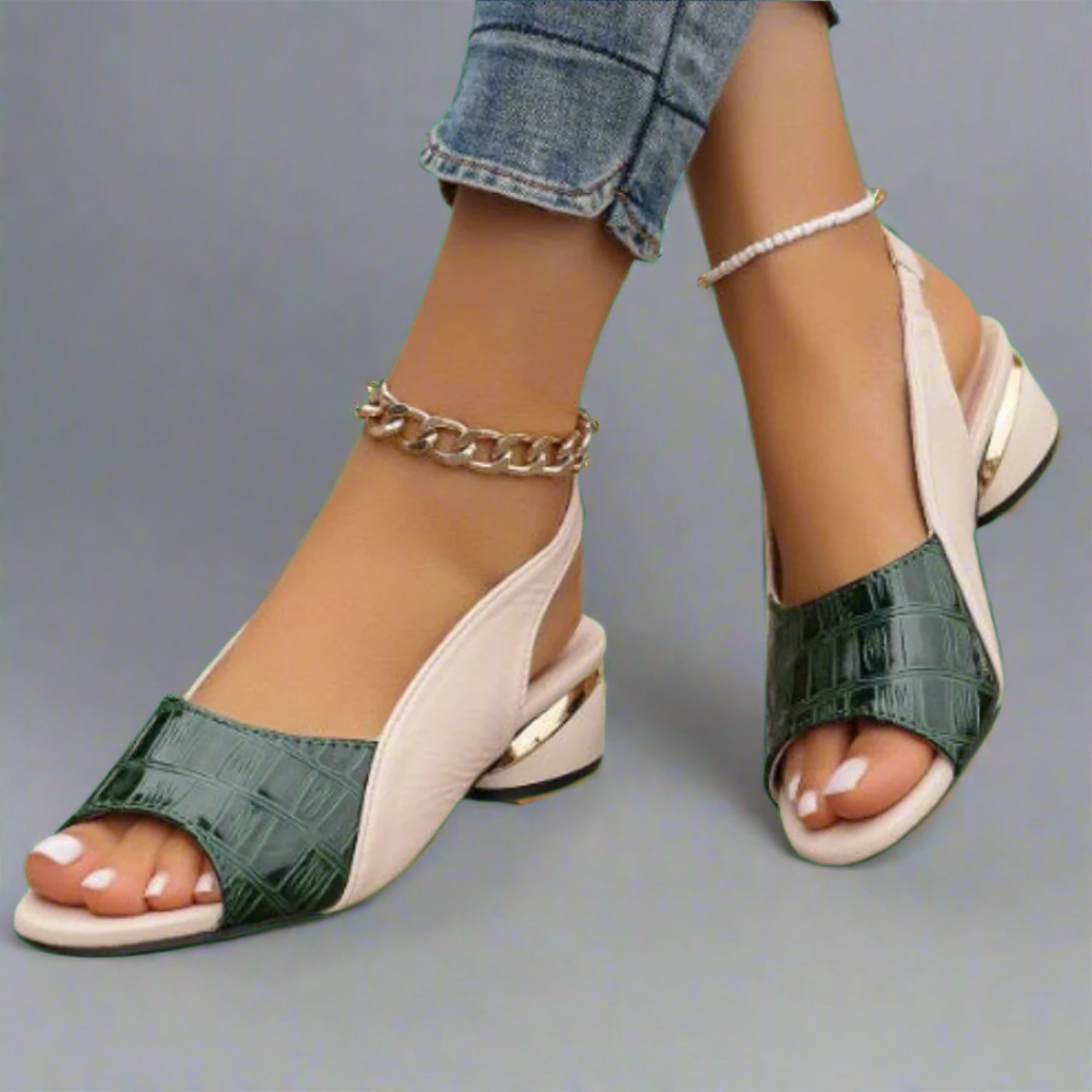 Sandalias elegantes y cómodas para mujer, transpirables y de alta calidad
