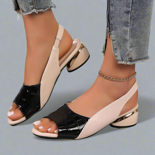Sandalias elegantes y cómodas para mujer, transpirables y de alta calidad