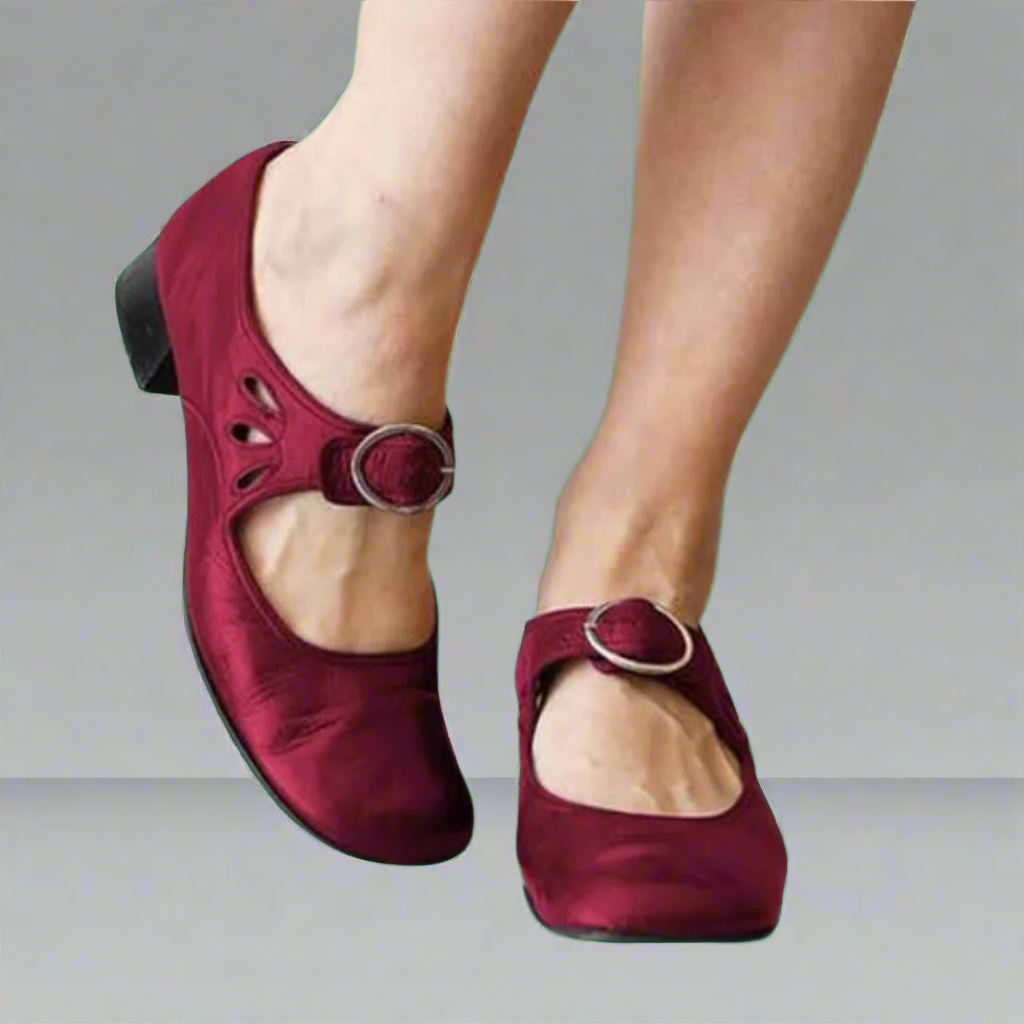 Sandalias Gunda elegantes y cómodas para dama en color negro