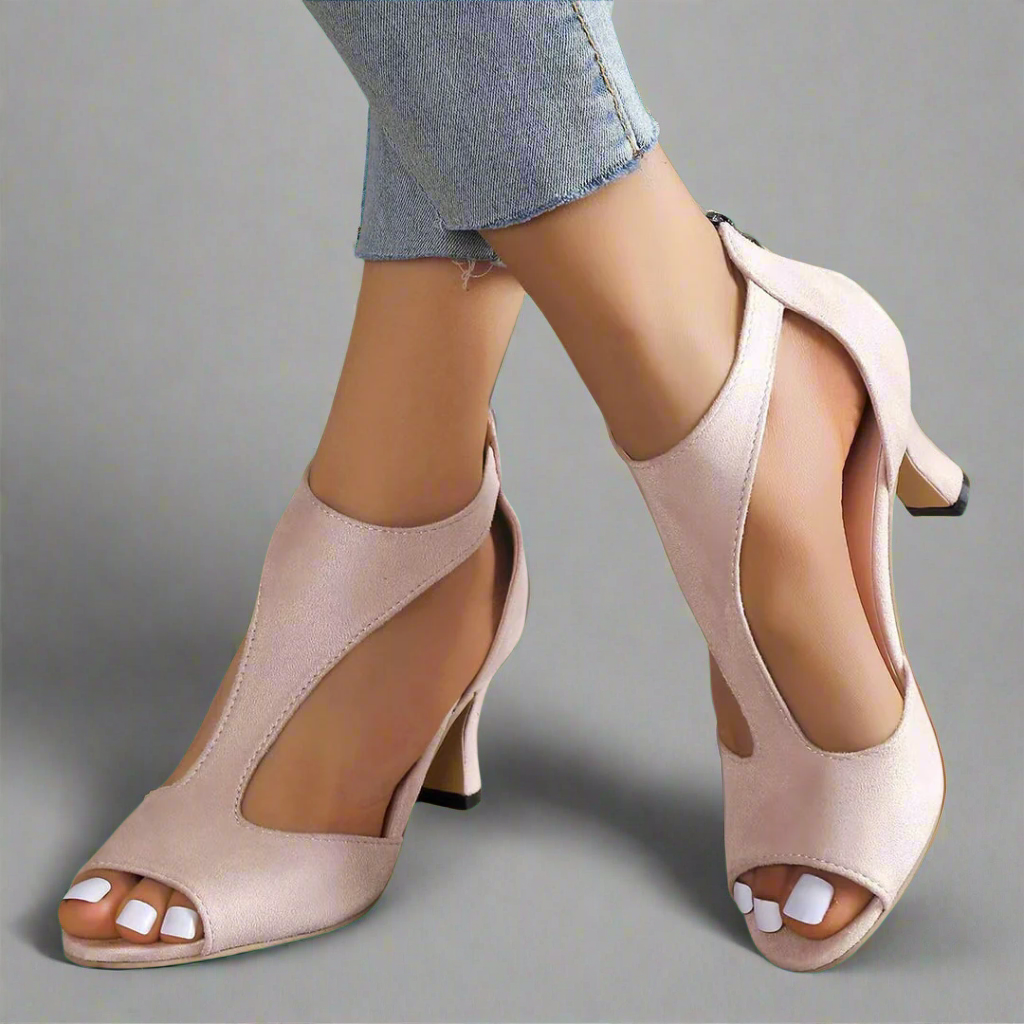 Sandalias ortopédicas con tacón  para mujer, confort y soporte ortopédico