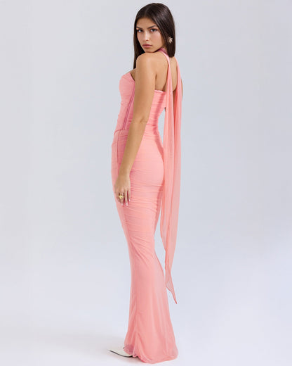 Vestido Rosa Mujer – Estilo Natural y Cómodo – Encanto Diario Malu