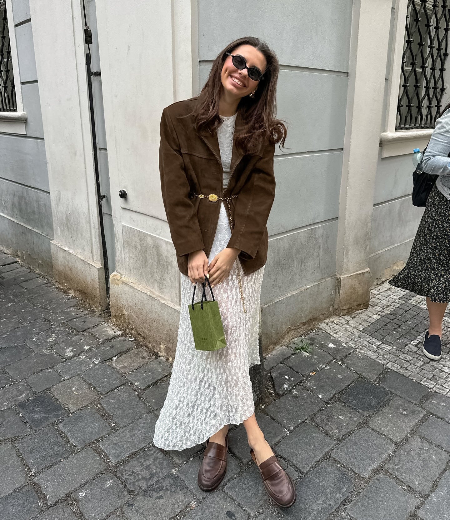 Chaqueta de cuero suede para mujer, elegante y lujosa