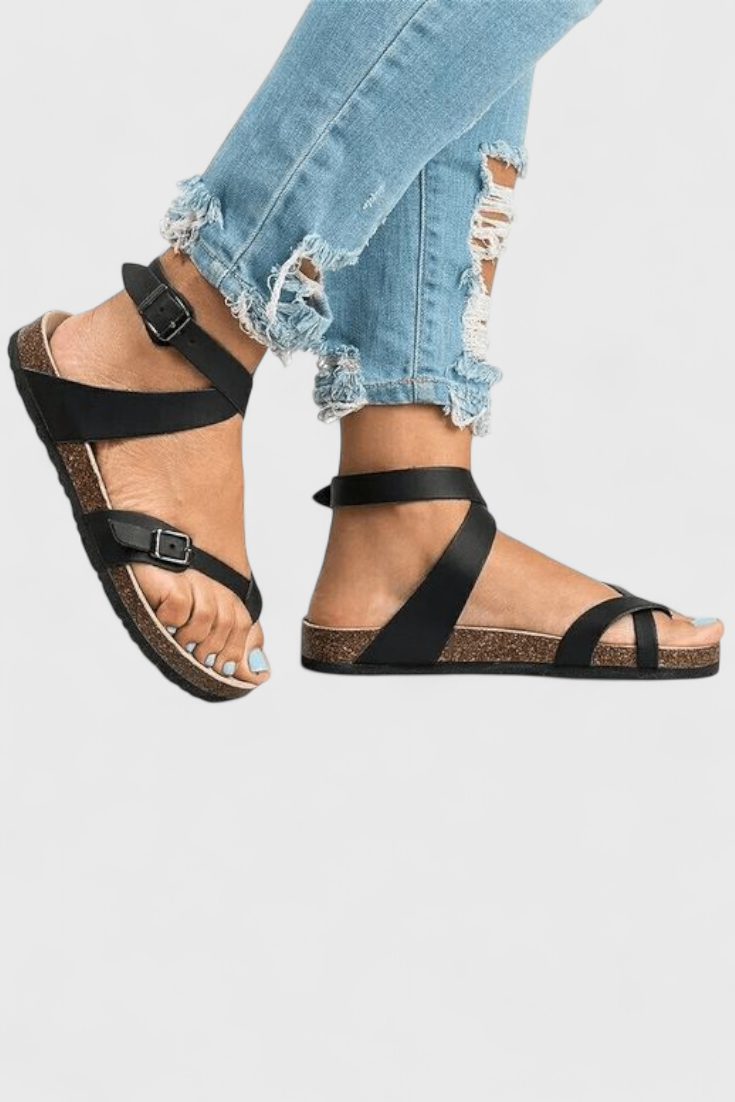 Nayeli Sandalias de Verano Elegantes con Plantilla Suave y Diseño Chic