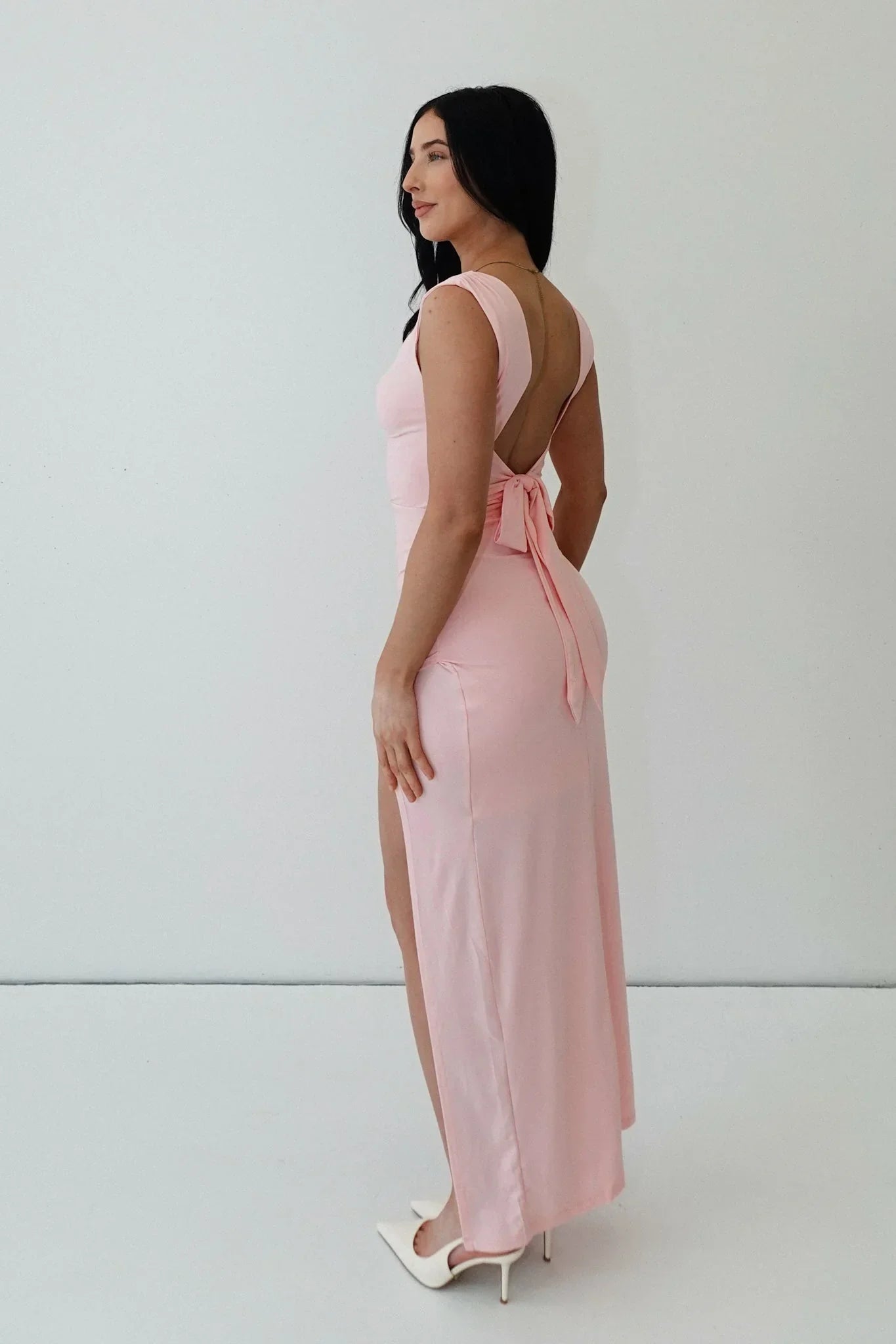 Ellie™ vestido elegante sin mangas con escote suave y falda con vuelo para mujer