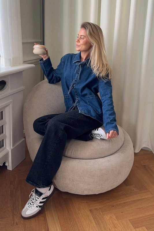 Chaqueta de denim mujer Raya, clásica y estilizada