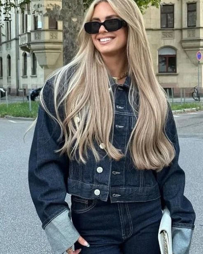 Conjunto de denim Luna para mujer con diseño clásico y moderno