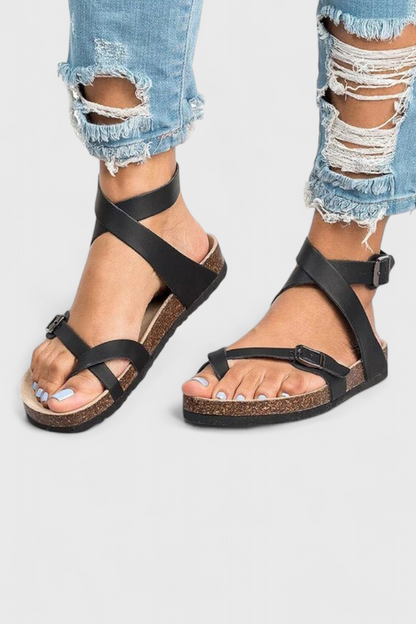 Nayeli Sandalias de Verano Elegantes con Plantilla Suave y Diseño Chic