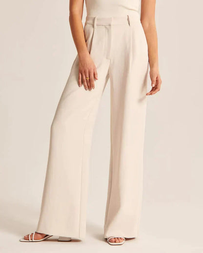 Pantalón tailored Lucia para mujer con ajuste elegante y tejido suave
