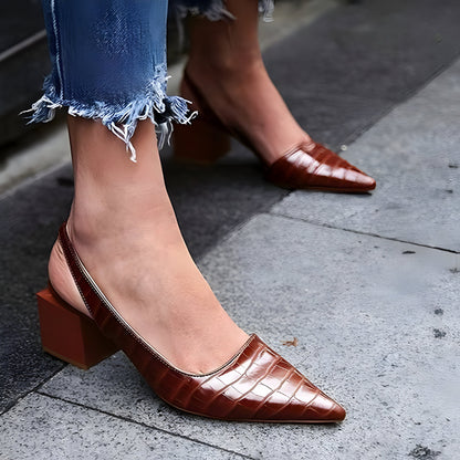 Lynn Zapatos de Tacón Confortables con Soporte para el Arco y Plantillas Ergonómicas