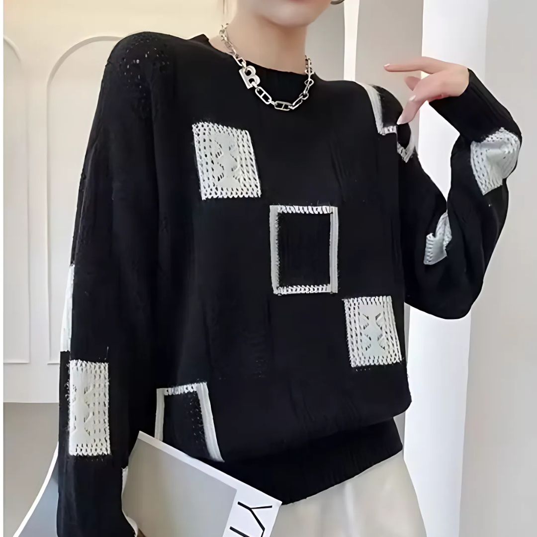Top Nina de kasjmier para mujer, elegante y cómodo, ideal para invierno, disponible en Sofia Barcelona