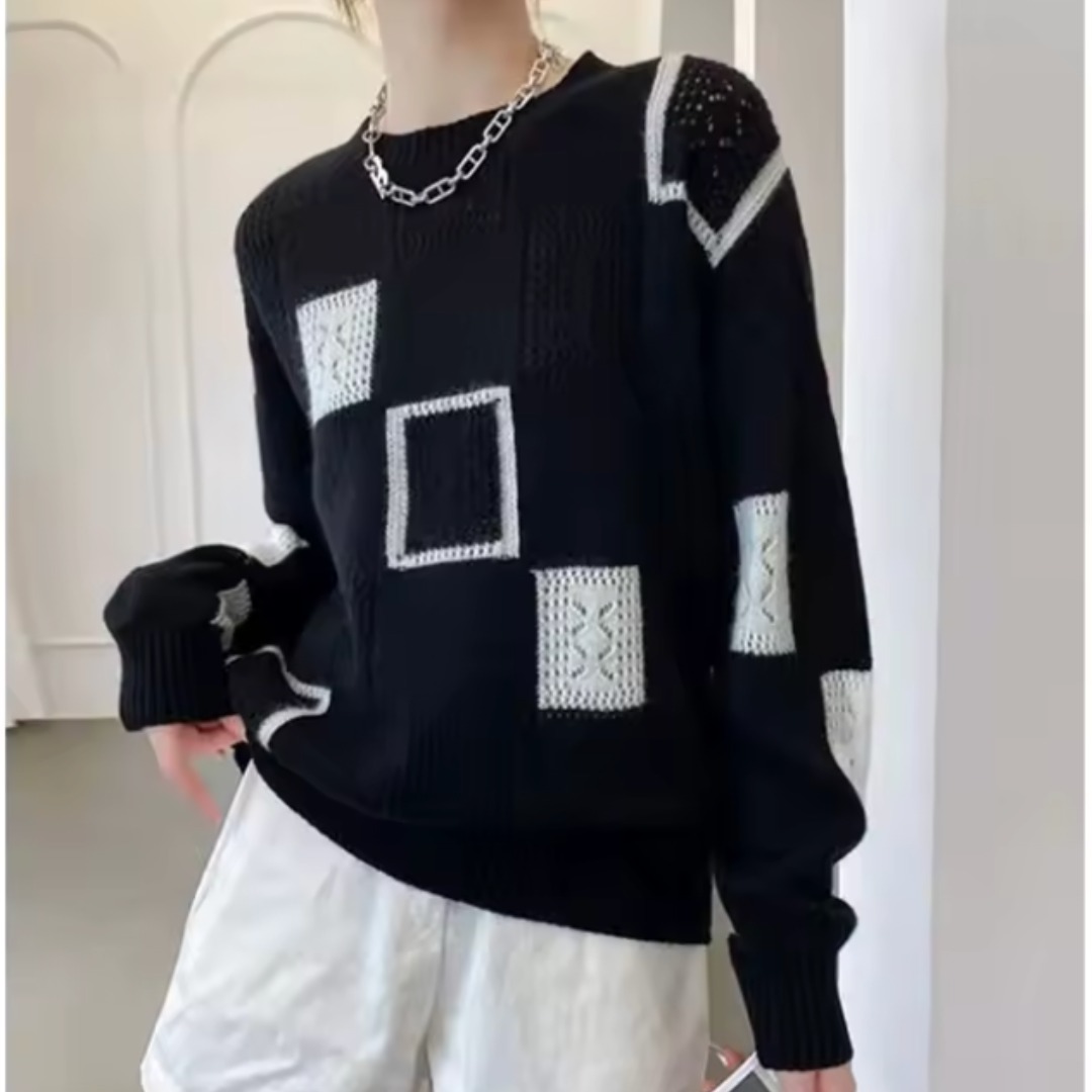 Top Nina de kasjmier para mujer, elegante y cómodo, ideal para invierno, disponible en Sofia Barcelona