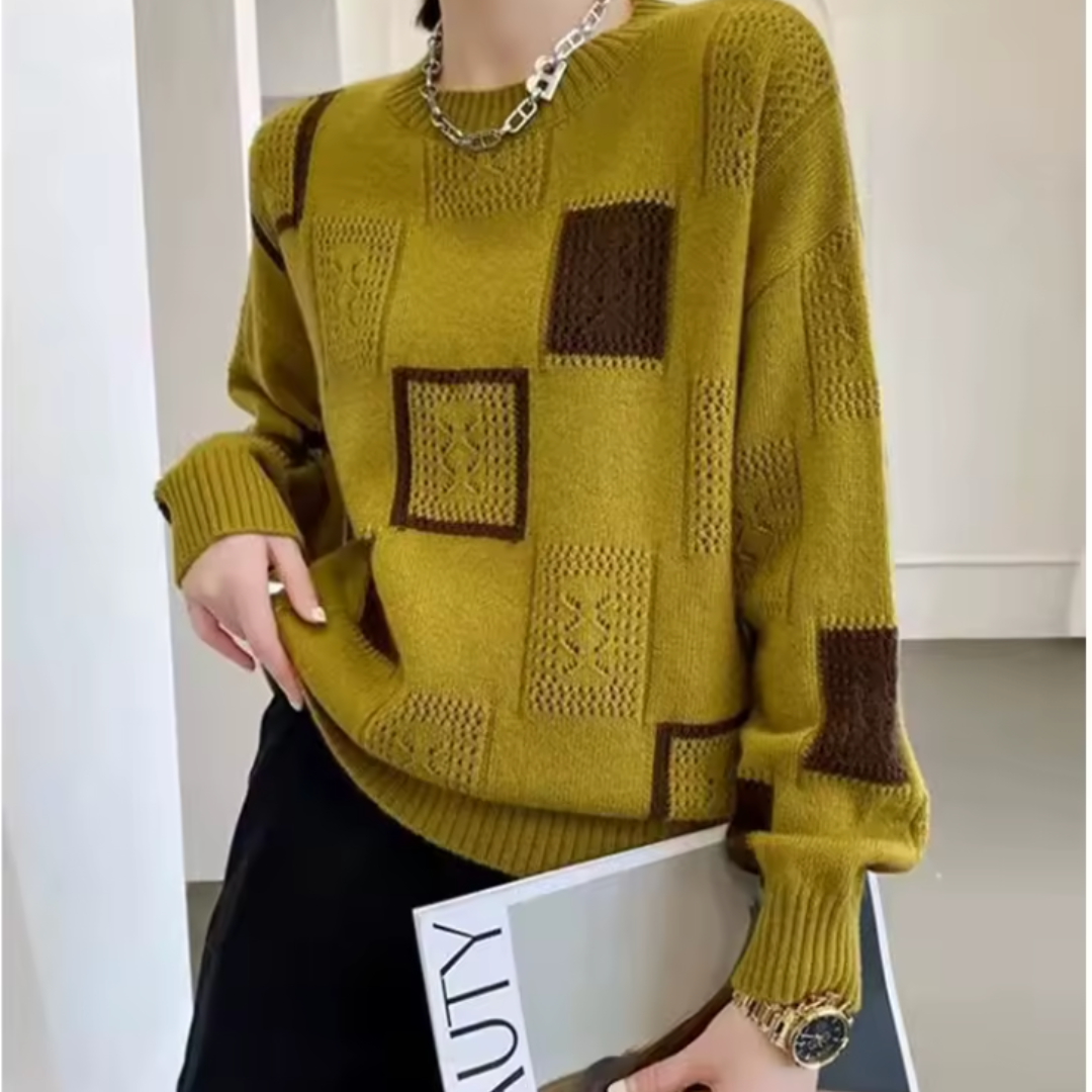 Top Nina de kasjmier para mujer, elegante y cómodo, ideal para invierno, disponible en Sofia Barcelona