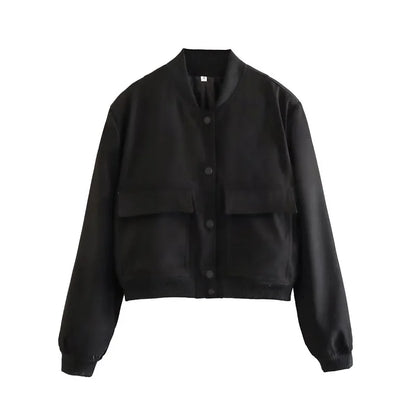 Bomberjack corto Dana para mujer con corte moderno y estilo versátil