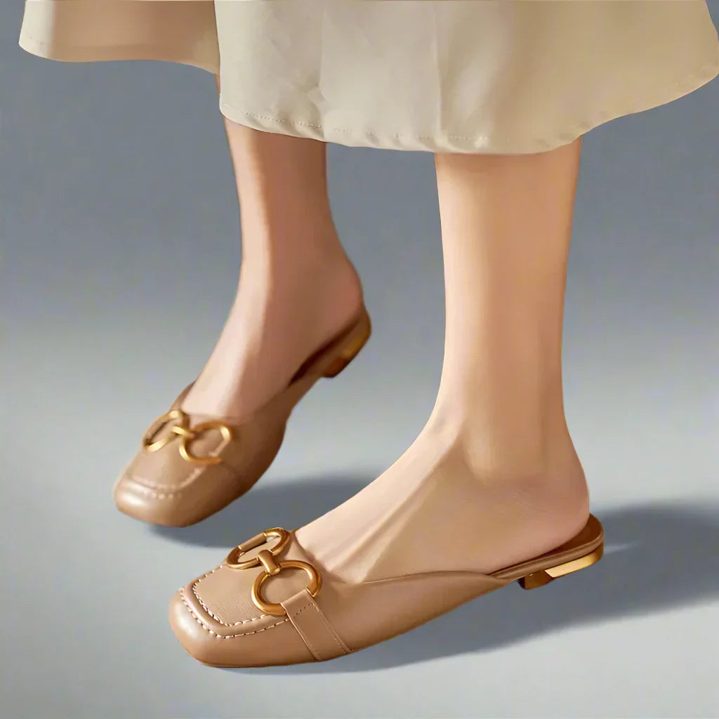 Sandalias elegantes y cómodas de verano para mujer, diseño versátil y transpirable