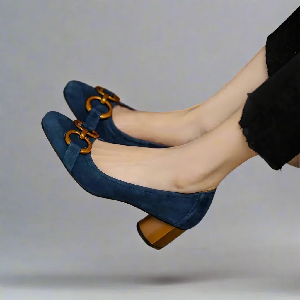 Sandalias Minna elegantes y cómodas para mujer, color beige, diseño moderno