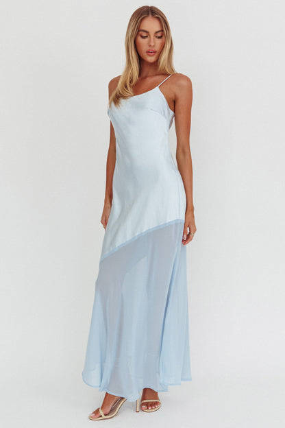 Isabela™ vestido largo elegante con escote en V, caída fluida y silueta femenina para mujer