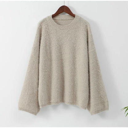 Suéter de mohair elegante para mujer, cálido y suave, disponible en Sofia Barcelona
