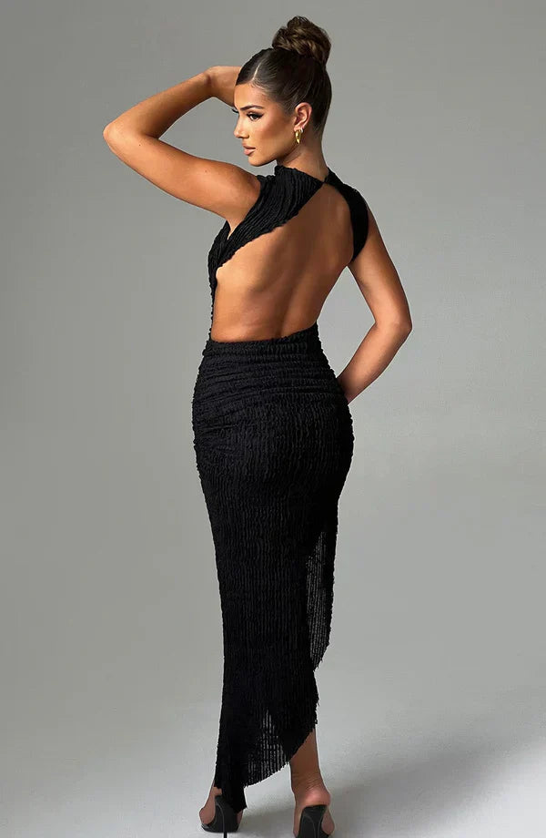 Elvira™ vestido midi femenino con corte favorecedor y diseño elegante para mujer