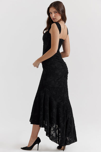 Vestido Chic Mujer – Cintura Ajustada y Caída Fluida – Sofisticación Natural Zoey