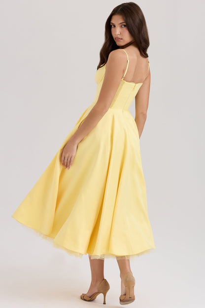 Vestido Midi de Tul – Toque Romántico y Elegancia Ligera – Cindy