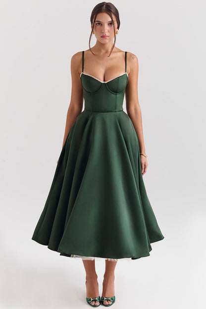 Vestido Midi de Tul – Toque Romántico y Elegancia Ligera – Cindy