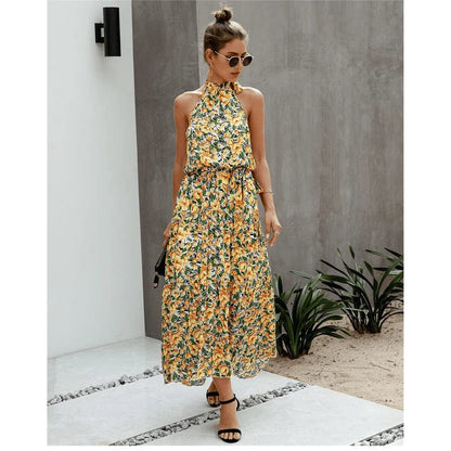 Vestido colorido Edith de Ibiza con diseño bohemio vibrante